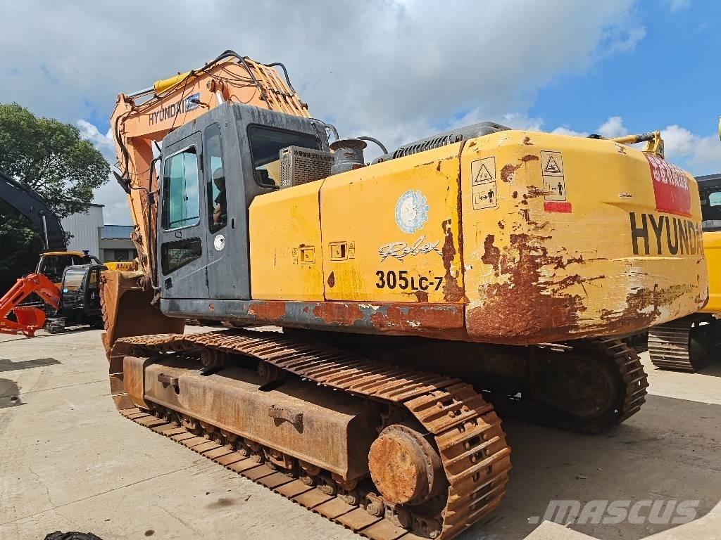 Hyundai R305LC-7 Rupsgraafmachines