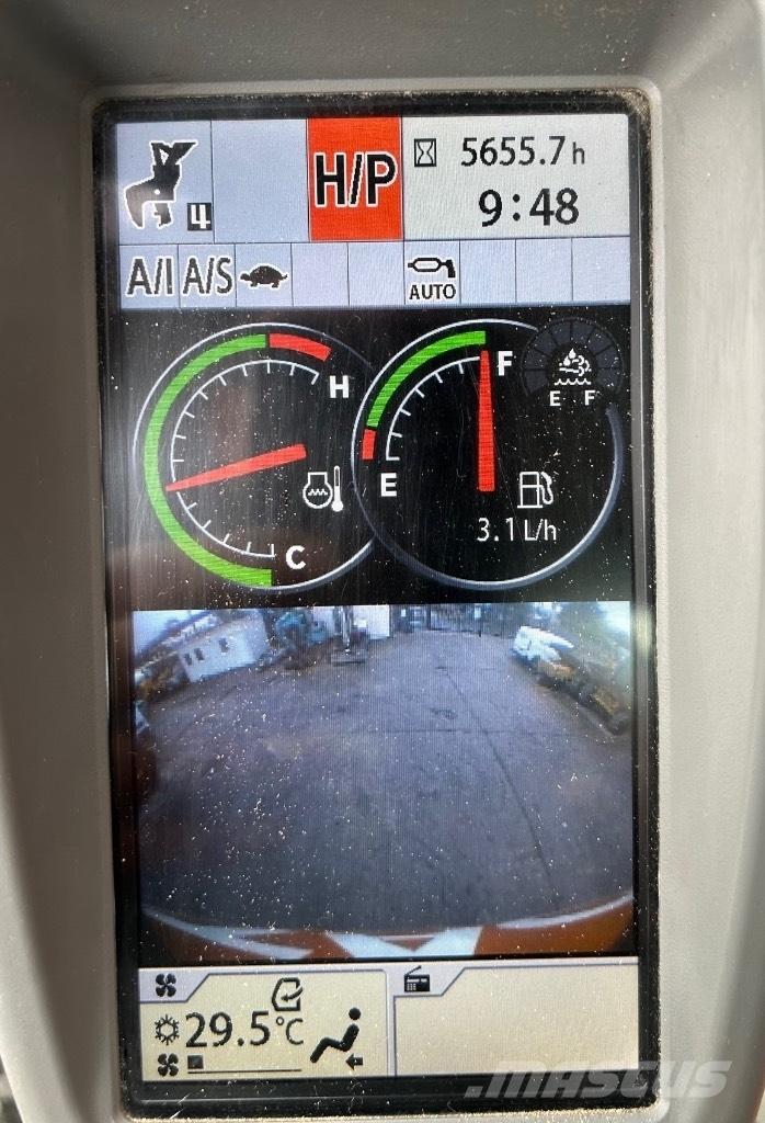 Hitachi 490 Rupsgraafmachines
