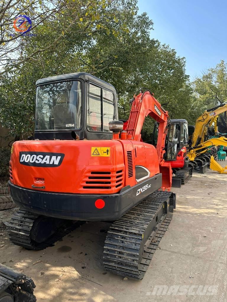 Doosan 55 Minigraafmachines < 7t