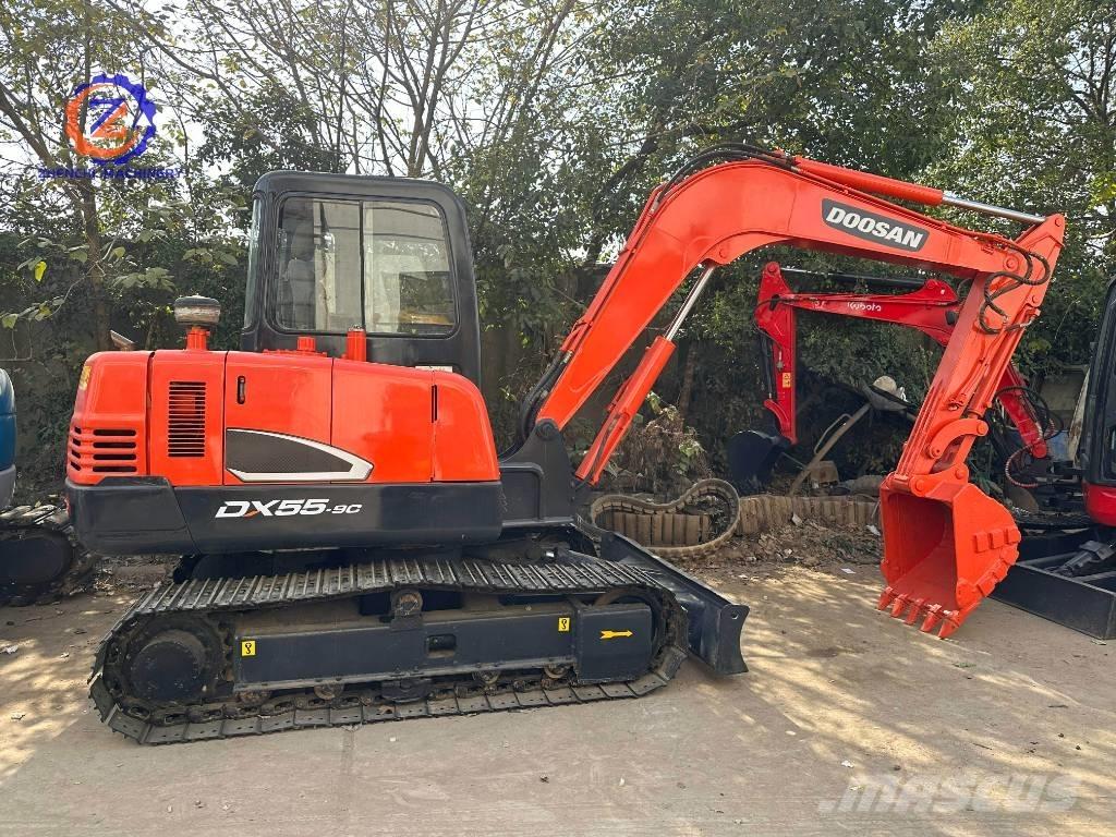 Doosan 55 Minigraafmachines < 7t
