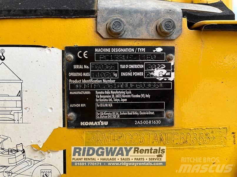 Komatsu PC 138 US-11 Rupsgraafmachines