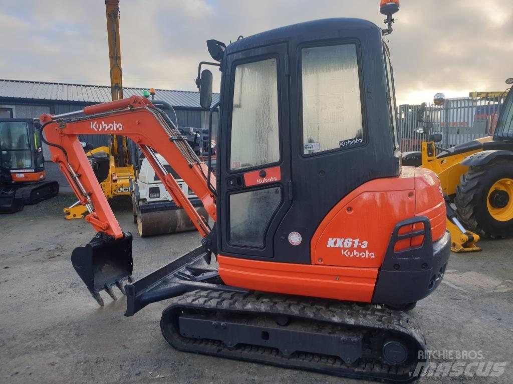 Kubota KX 61-3 Minigraafmachines < 7t
