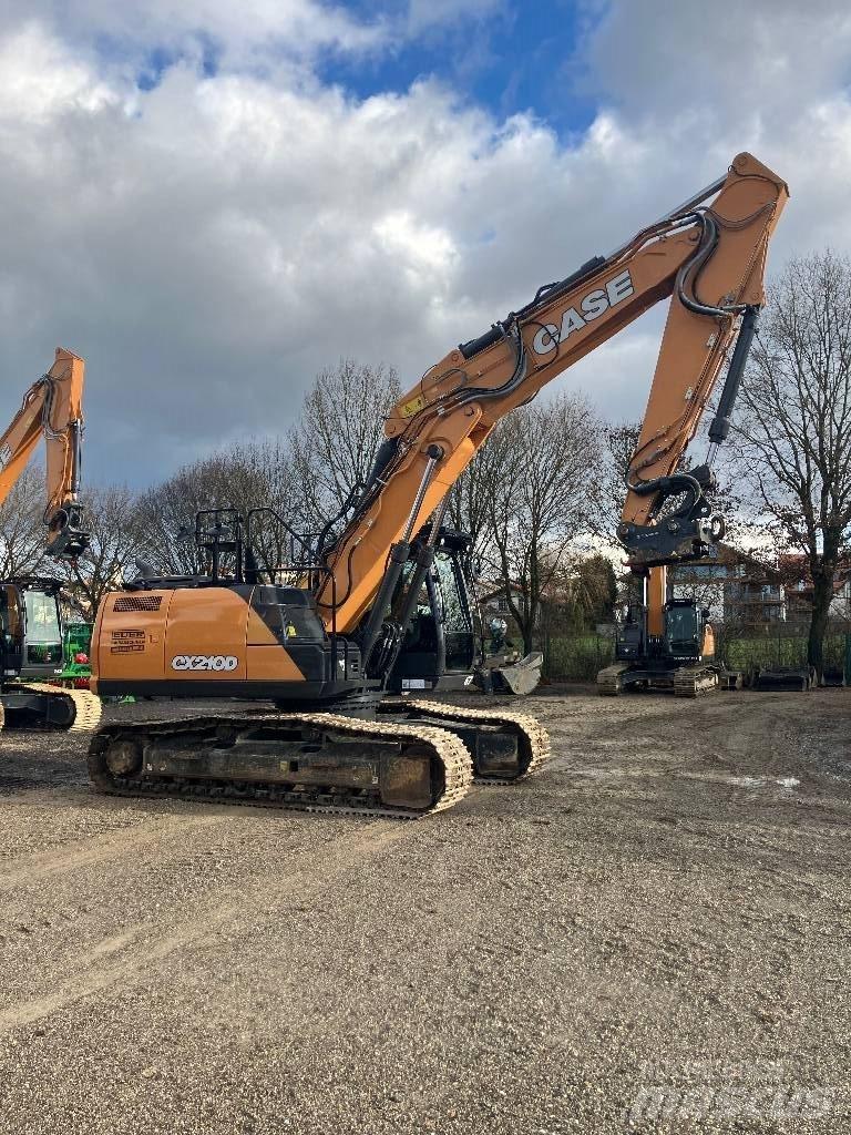CASE CX 210 D Rupsgraafmachines