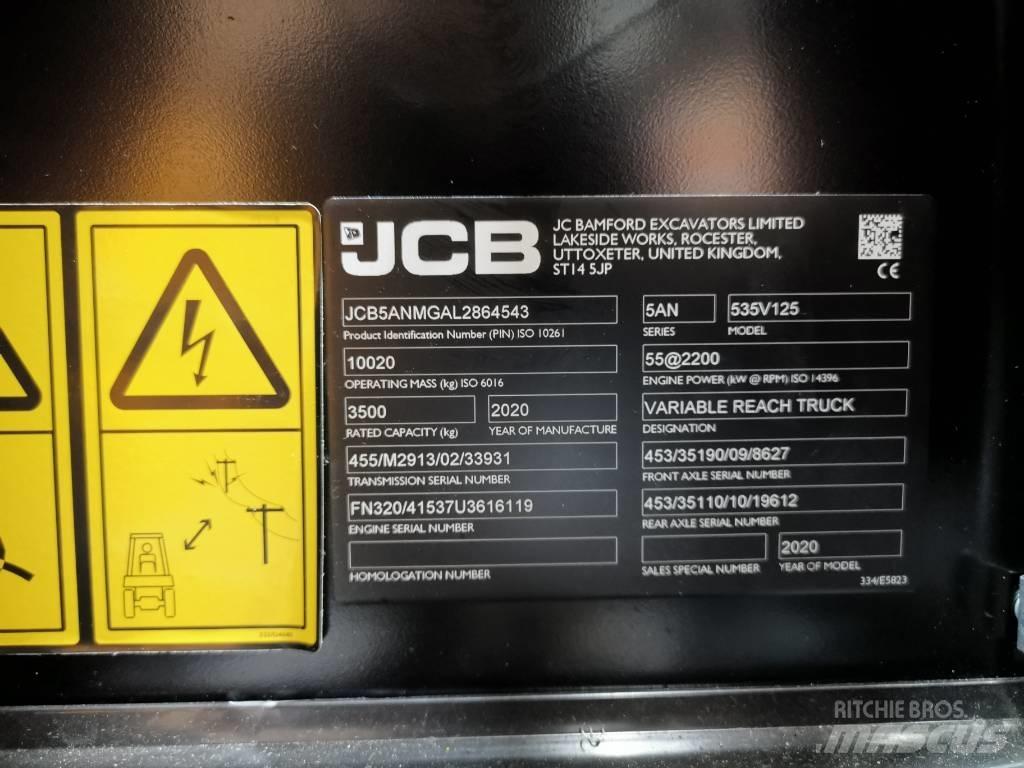 JCB 535 V 125 Verreikers