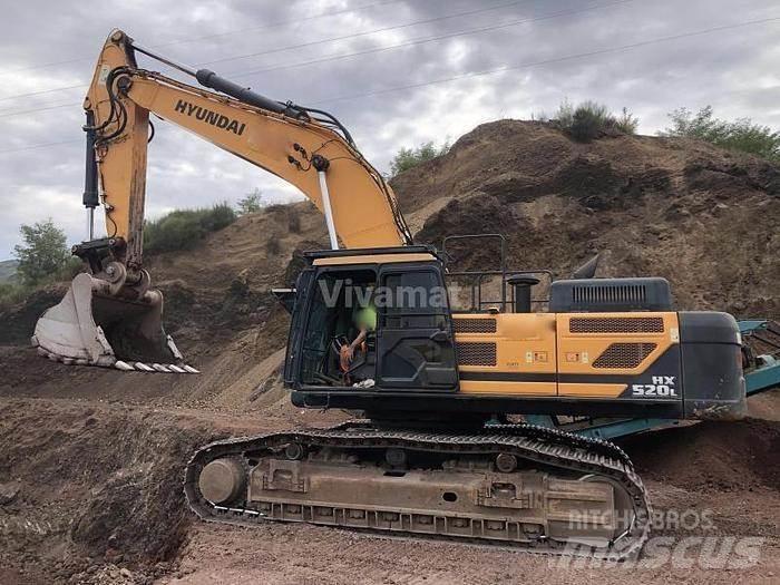 Hyundai HX520L Speciale Graafmachines