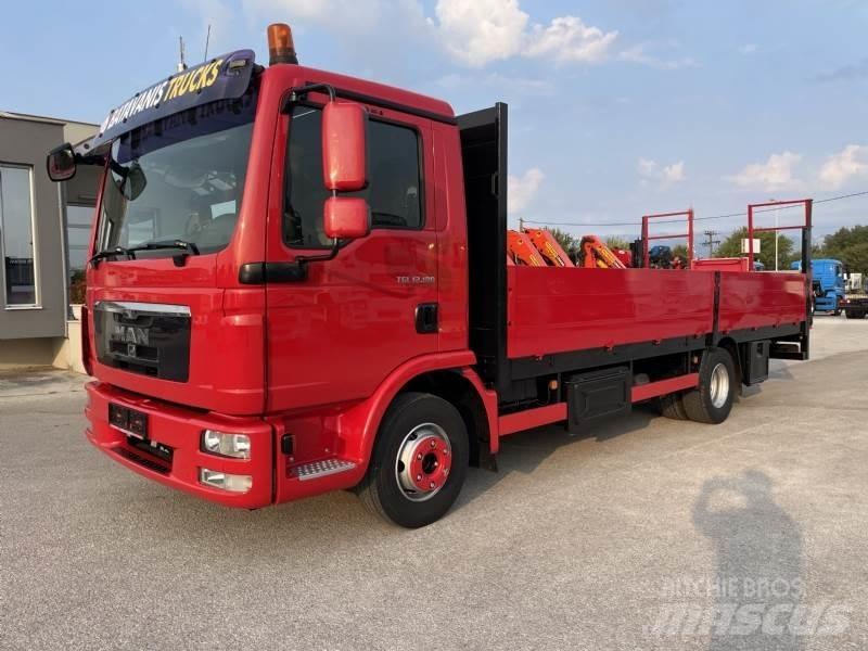 MAN TGL 12.180 ADR Platte bakwagens