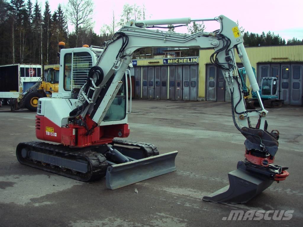 Takeuchi TB 153 FR Minigraafmachines < 7t