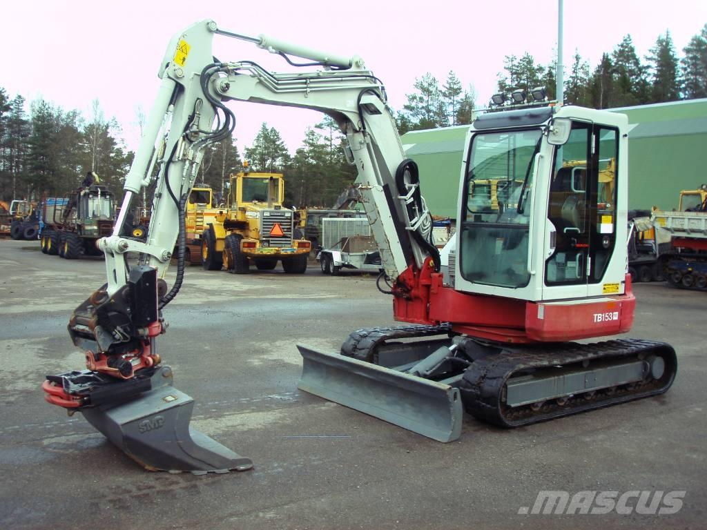 Takeuchi TB 153 FR Minigraafmachines < 7t