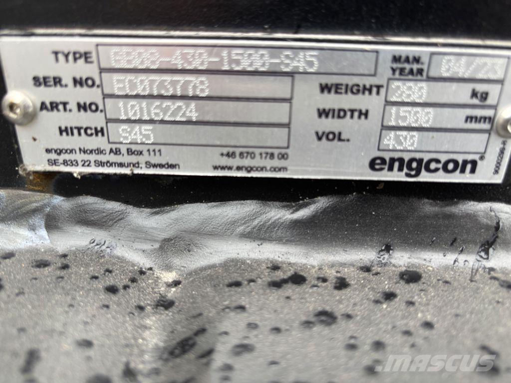 Engcon EC209 - S45 Snelkoppelingen