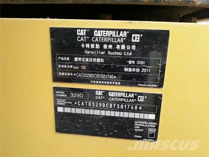 CAT 329 D L Rupsgraafmachines