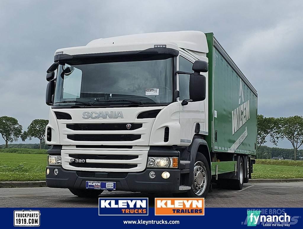 Scania P320 6x2*4 Schuifzeilopbouw