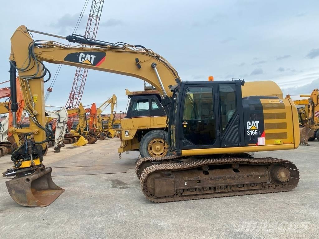 CAT 316 EL NVT Rupsgraafmachines