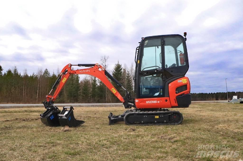 Kubota KX016-4 Minigraafmachines < 7t