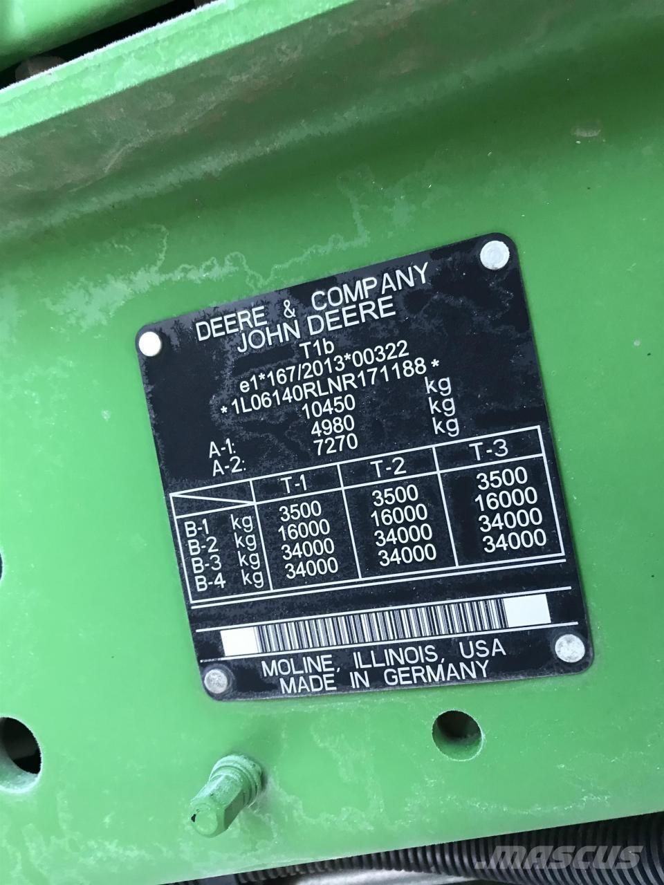 John Deere 6R 140 Tractoren