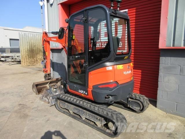 Kubota U 27-4 Minigraafmachines < 7t