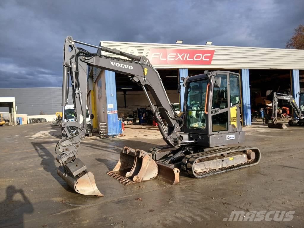 Volvo ECR 58 Minigraafmachines < 7t