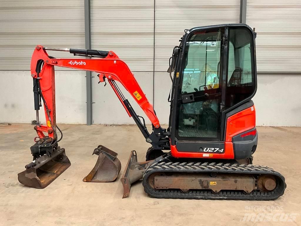 Kubota U 27-4 Minigraafmachines < 7t