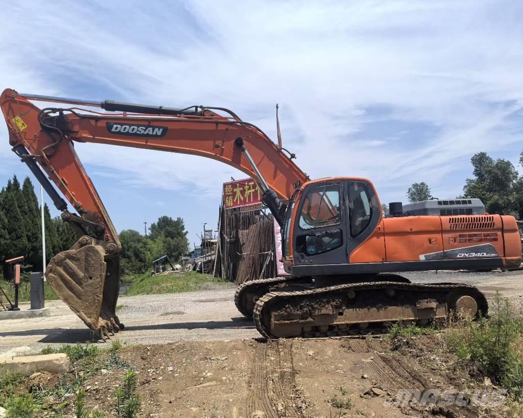 Doosan DX 340 LC-9C Rupsgraafmachines