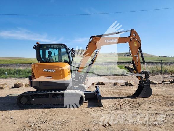 CASE CX60C Rupsgraafmachines