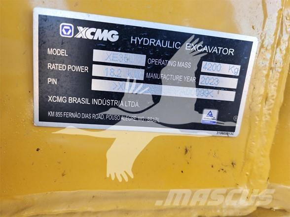 XCMG XE35U Minigraafmachines < 7t