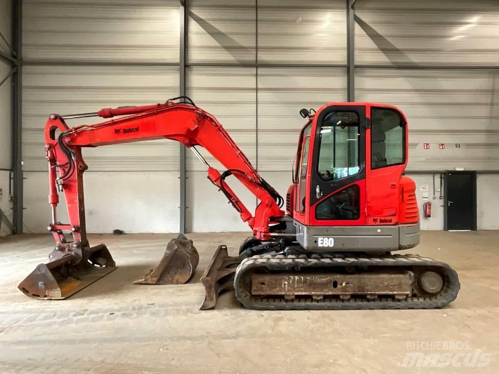 Bobcat E 80 Midigraafmachines 7t - 12t