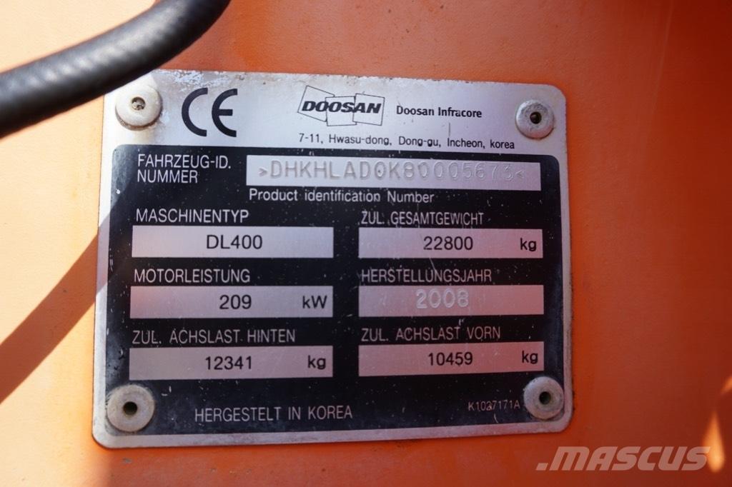 Doosan DL 400 Wielladers