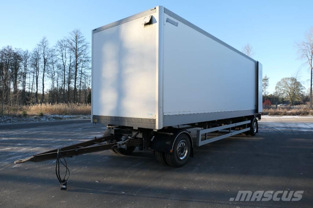 Närko D2yw13l12 Gesloten opbouw trailers