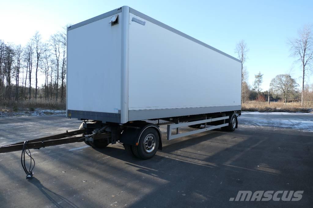 Närko D2yw13l12 Gesloten opbouw trailers