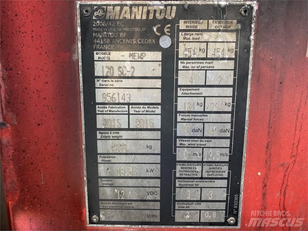Manitou 120SC Schaarhoogwerkers