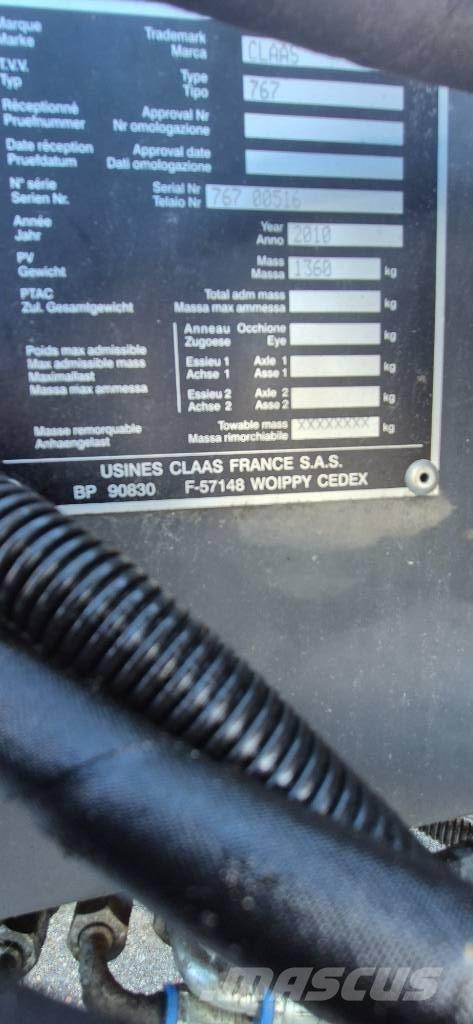 CLAAS 355 Ronde-balenpersen