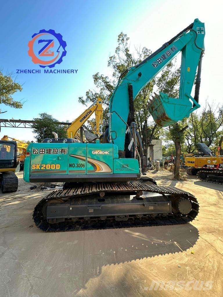 Kobelco SK 200 Rupsgraafmachines