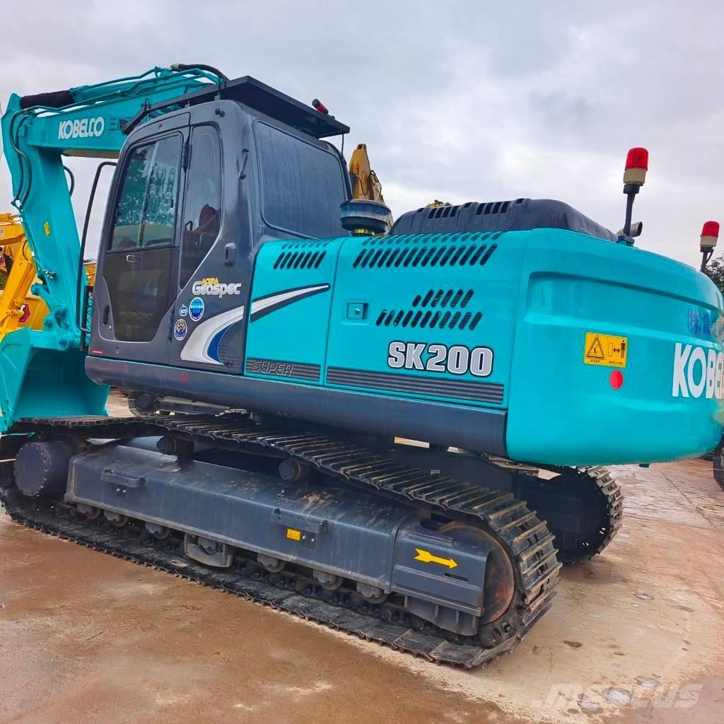 Kobelco SK 200 Rupsgraafmachines