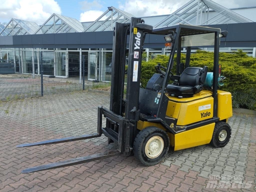 Yale GLP 25 LPG heftrucks