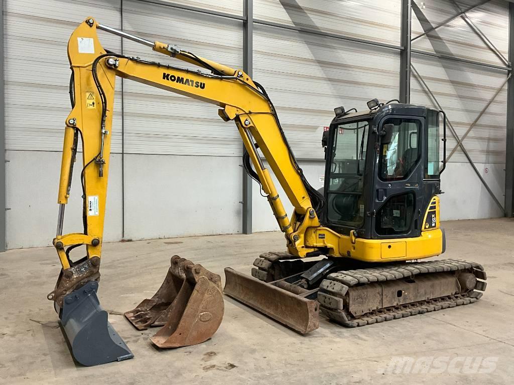 Komatsu PC 55 MR-3 Minigraafmachines < 7t