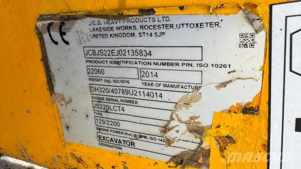 JCB JS 220 LC Rupsgraafmachines