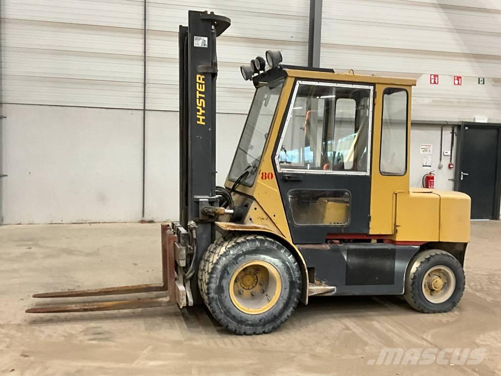 Hyster H 80 E Diesel heftrucks