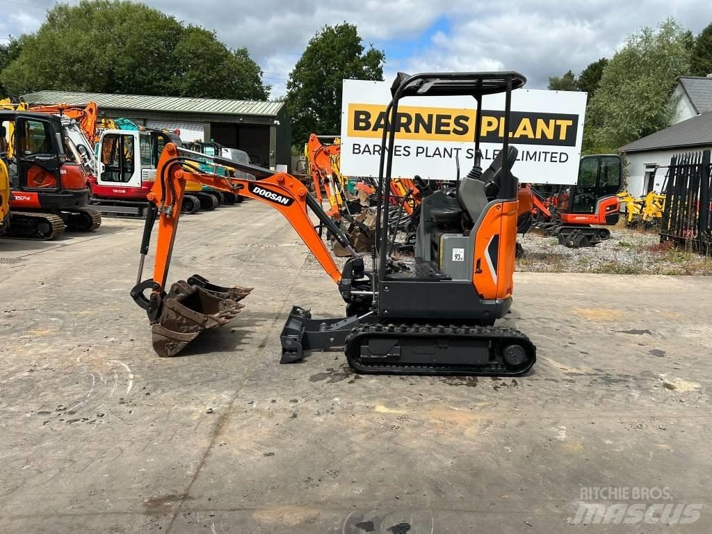 Doosan DX17Z Minigraafmachines < 7t