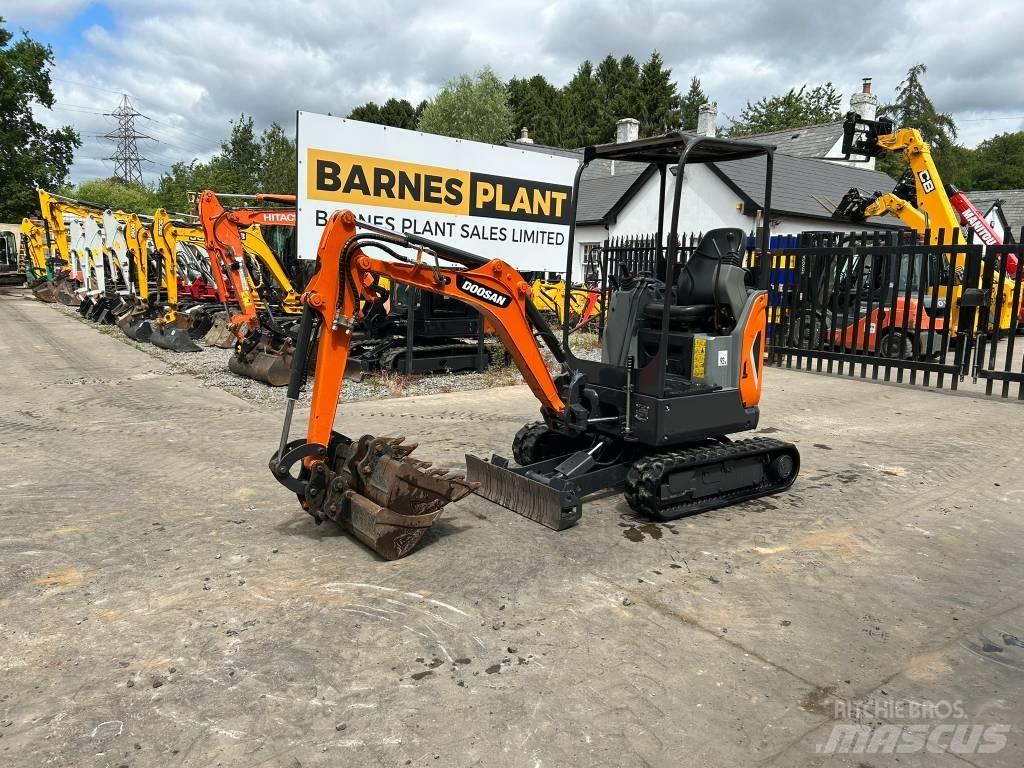 Doosan DX17Z Minigraafmachines < 7t