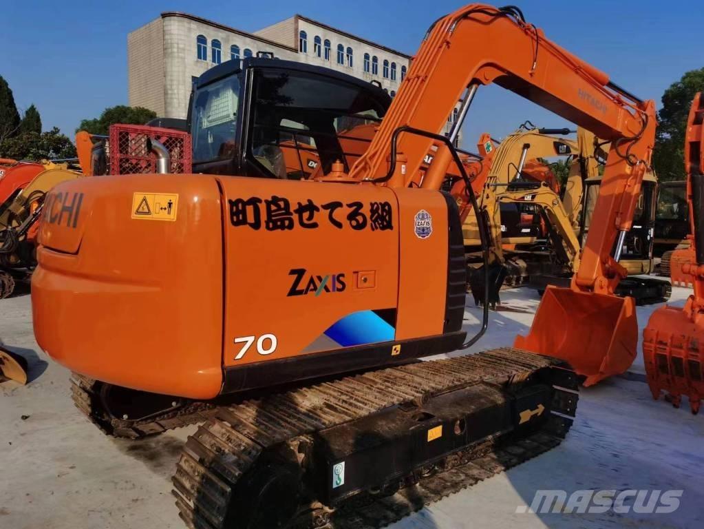 Hitachi ZX 70 Midigraafmachines 7t - 12t