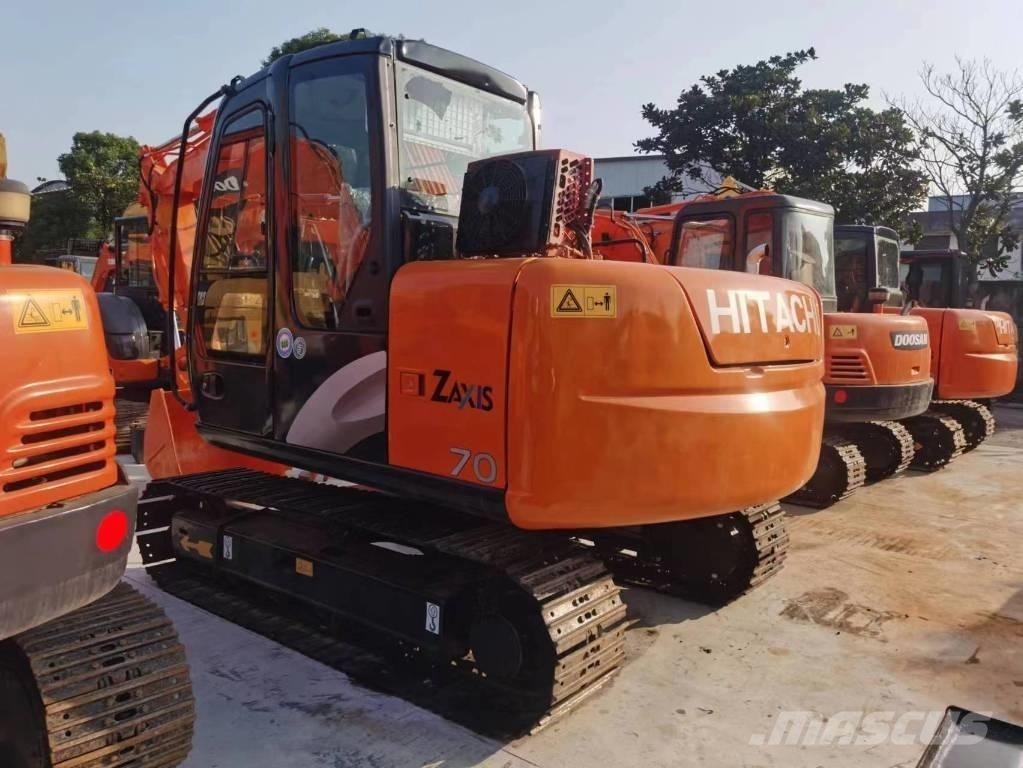 Hitachi ZX 70 Midigraafmachines 7t - 12t