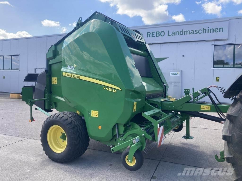 John Deere V461M Ronde-balenpersen