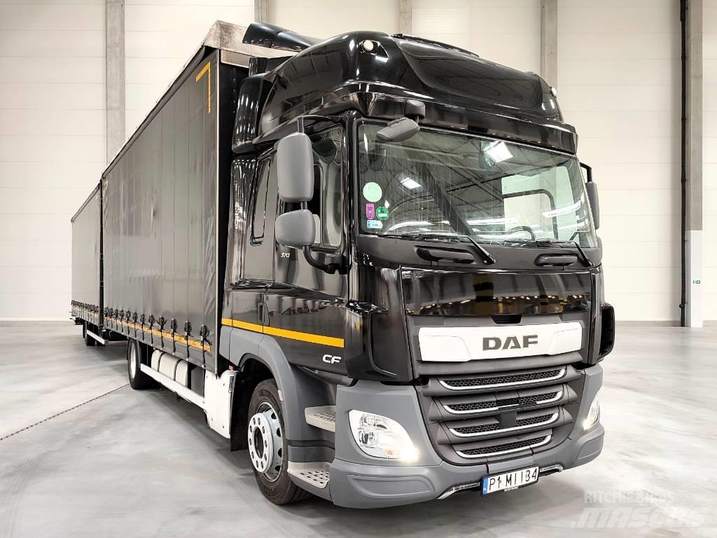 DAF CF 370 FA Schuifzeilopbouw