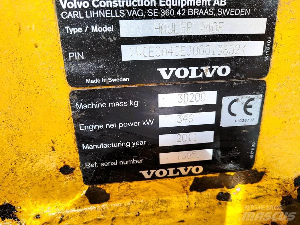 Volvo A 40 E Knik dumptrucks