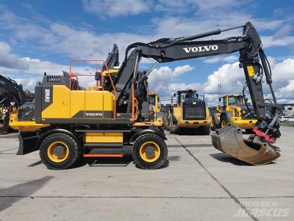 Volvo EW160E Wielgraafmachines
