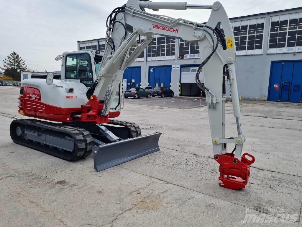 Takeuchi TB 290 CV Midigraafmachines 7t - 12t