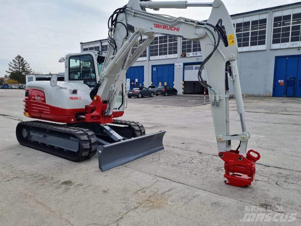 Takeuchi TB 290 CV Midigraafmachines 7t - 12t