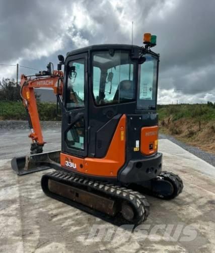 Hitachi ZX 33 U-6 Minigraafmachines < 7t
