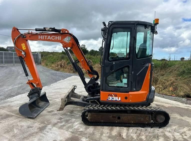 Hitachi ZX 33 U-6 Minigraafmachines < 7t