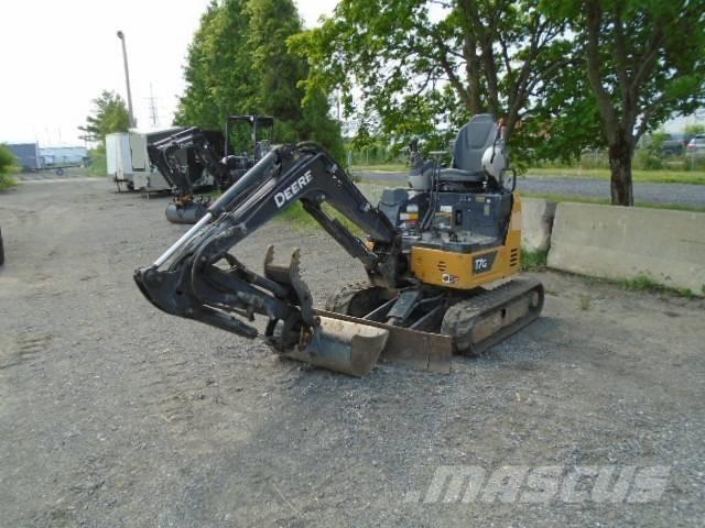 John Deere 17 G Minigraafmachines < 7t