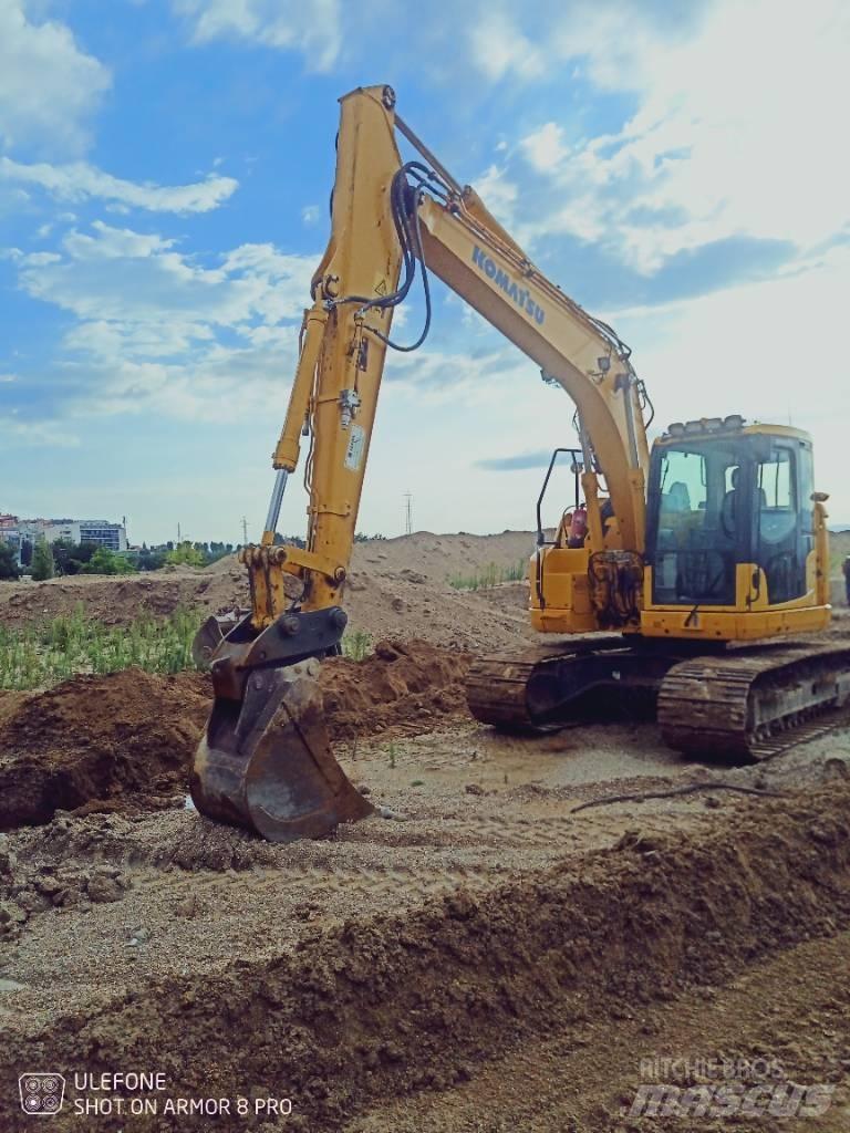 Komatsu PC 138 US-11 Rupsgraafmachines